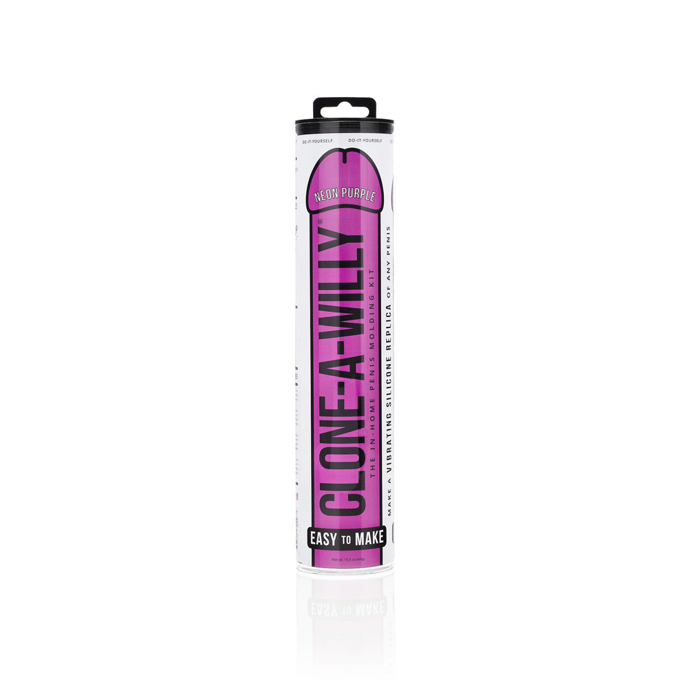 Clone-A-Willy DIY Vibrating Dildo Kit Neon Purple