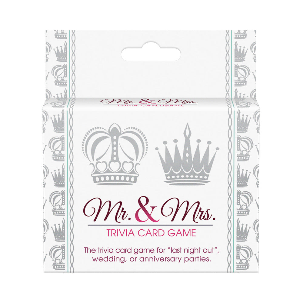 Mr. and Mrs. Trivia Card Game