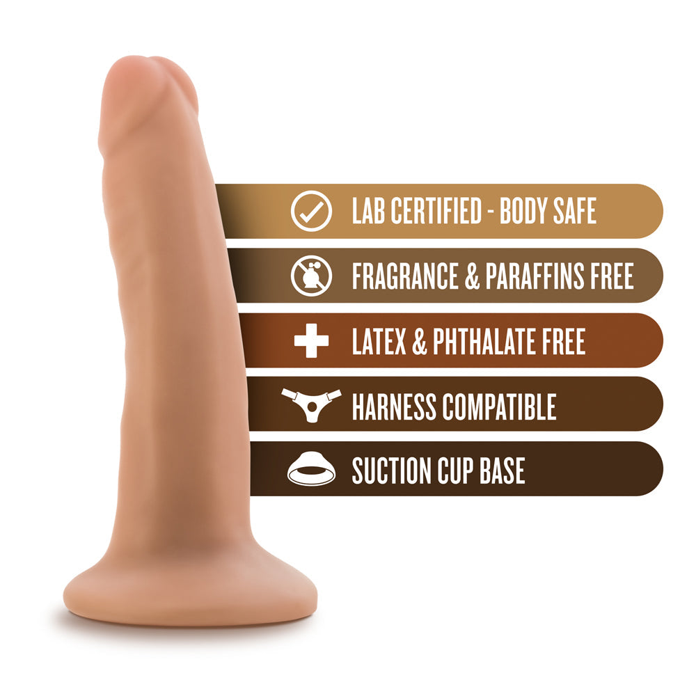 Dr. Skin Realistic 5.5 in. Dildo Beige
