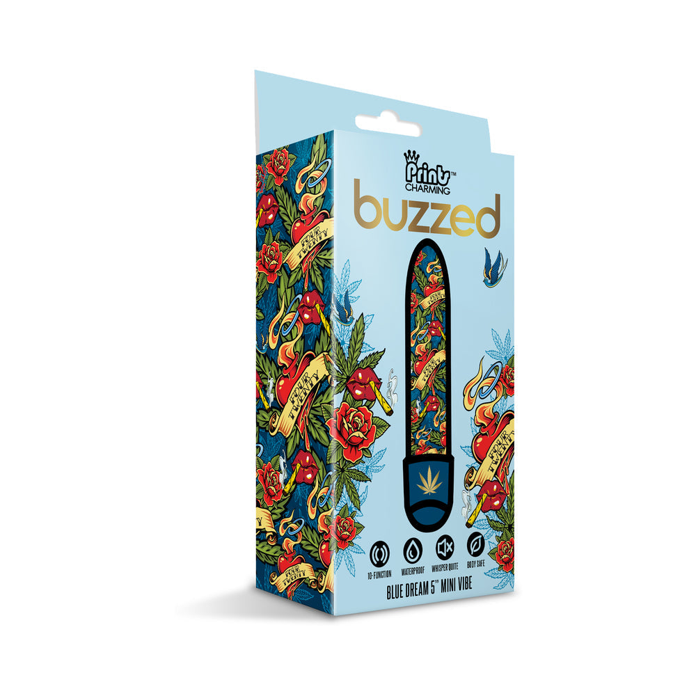 Prints Charming Buzzed 5" Mini Vibe - Blue Dream