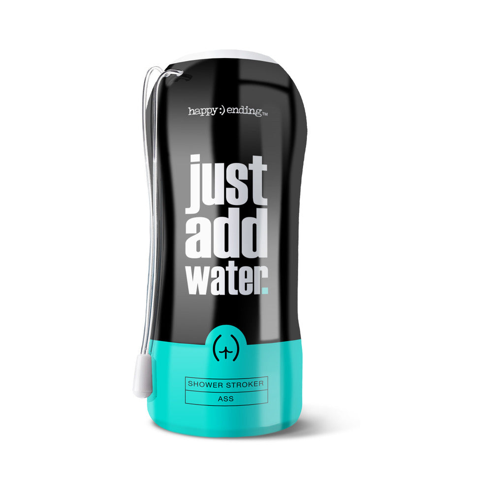 Happy Ending Just Add Water Self Lubricating Shower Stroker - Ass