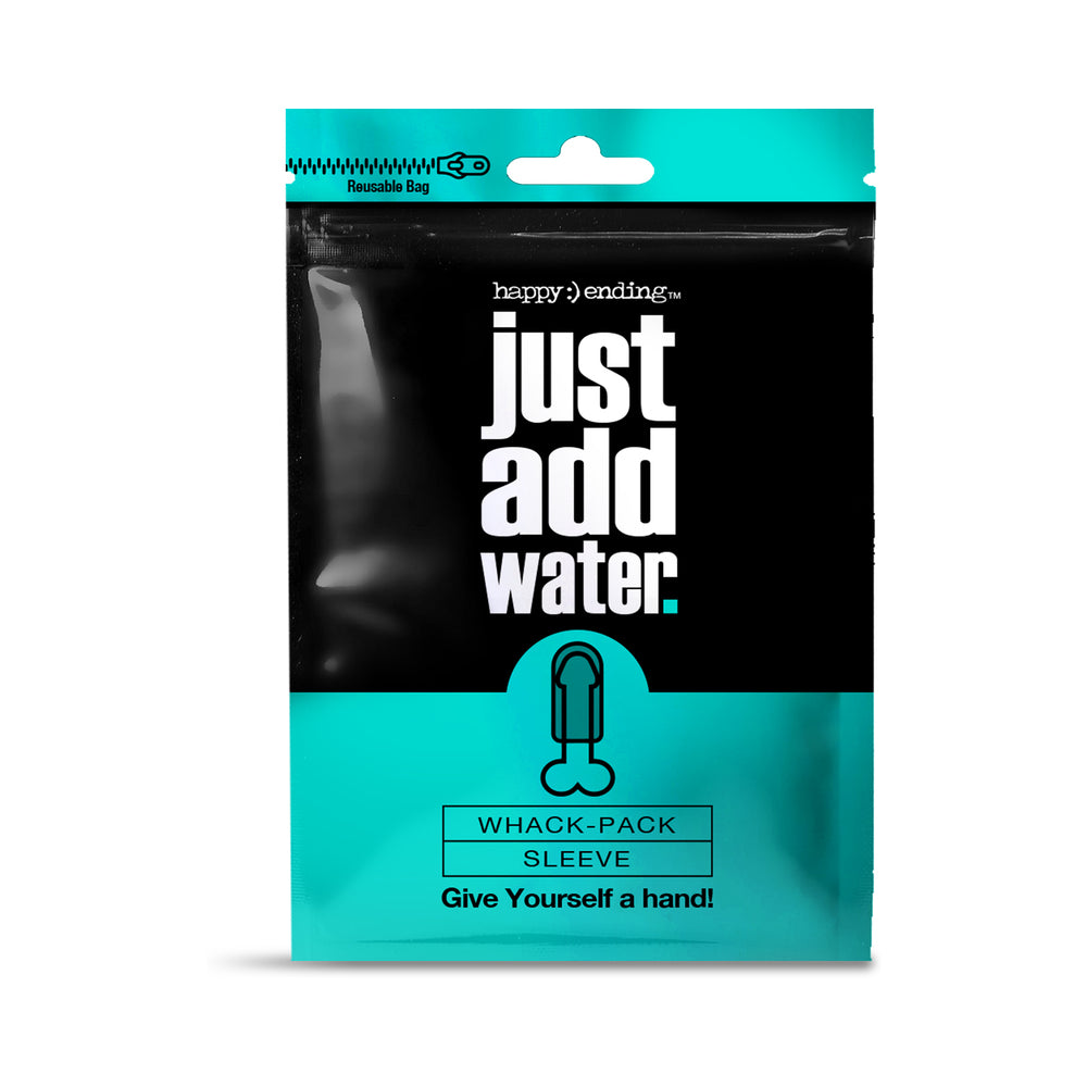 Happy Ending Just Add Water Self-Lubriating Whack Pack - Sleeve