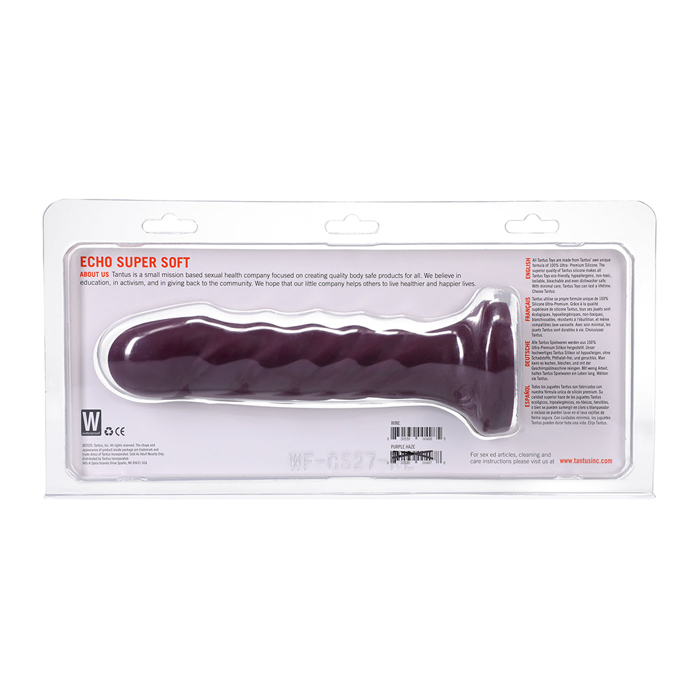 Tantus Echo Super Soft Dildo Currant