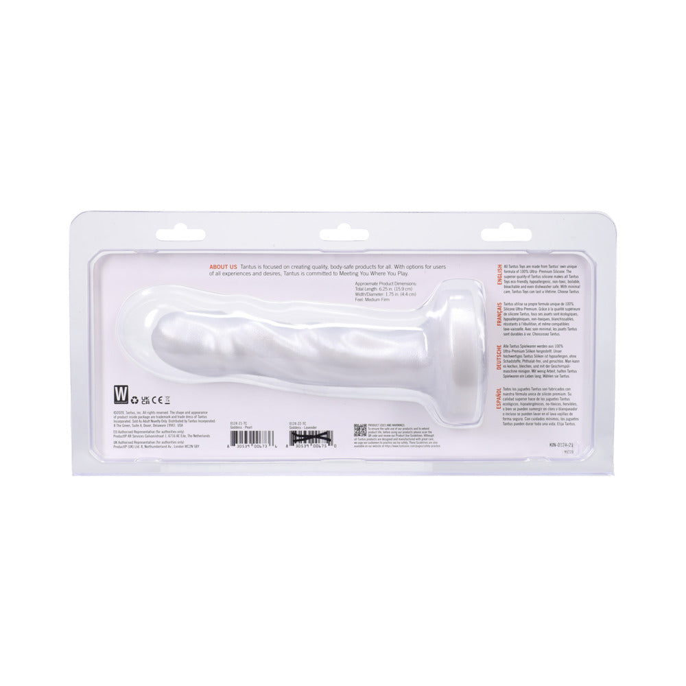 Tantus Goddess Vibrating 6.25 in. Dildo Pearl