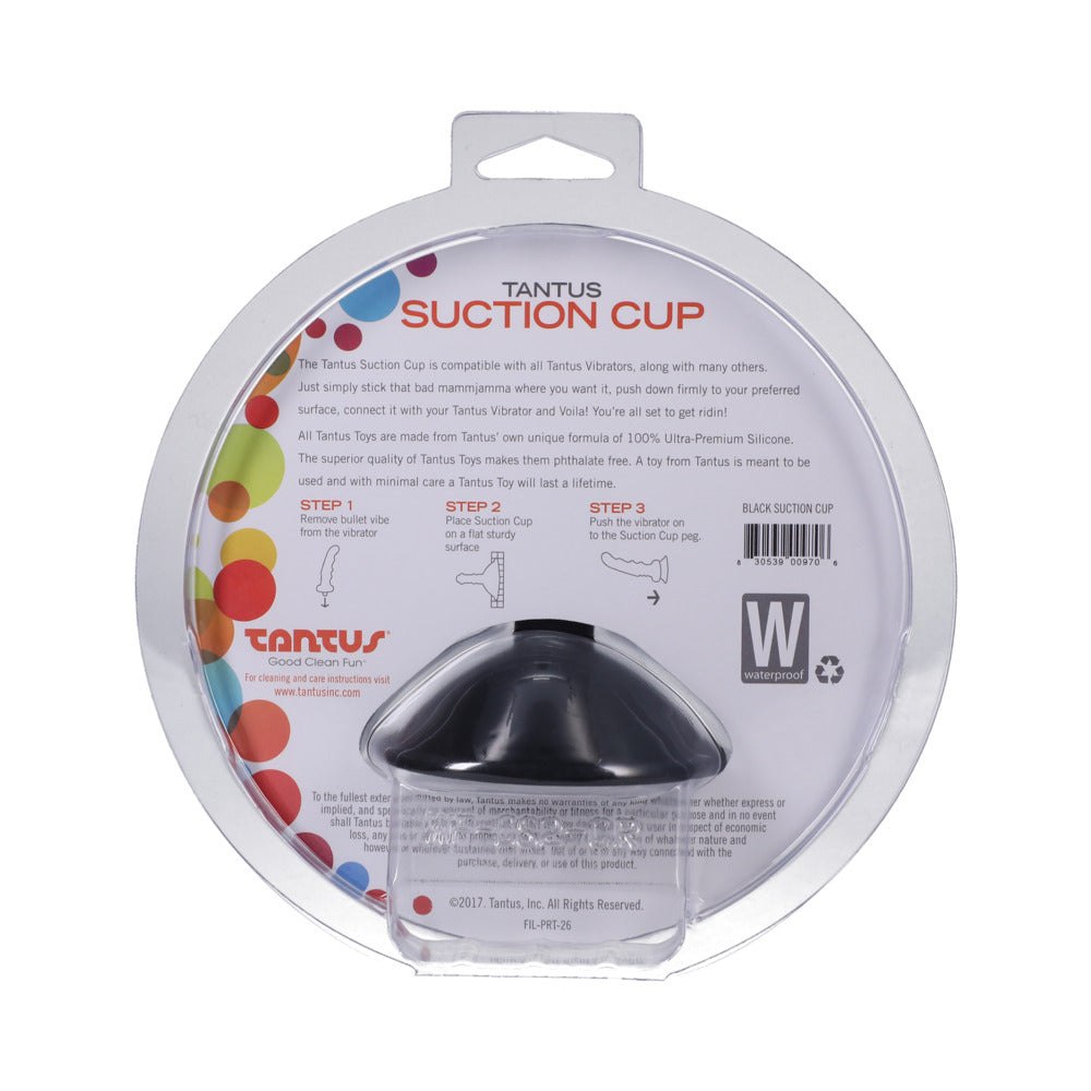 Tantus Suction Cup Attachment Onyx