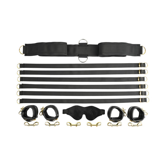 Sportsheets Special Edition Under the Bed Restraint Set Black - product photo 2