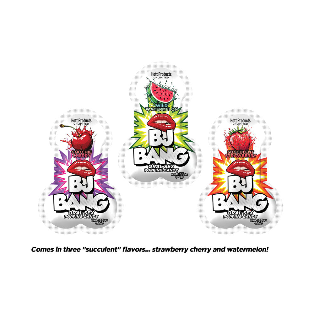 BJ Bang Popping Blow Job Oral Sex Candy 72-Piece Display