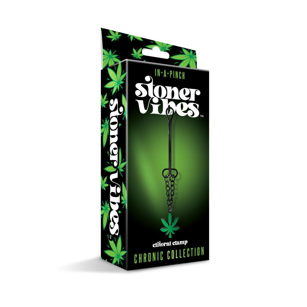 Stoner Vibes Chronic Collection Clitoral Clamp with Chain