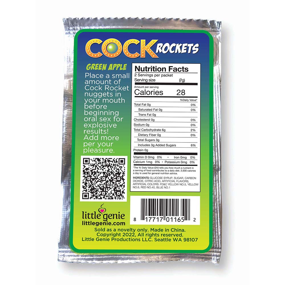 Cock Rockets Assorted Flavor Display