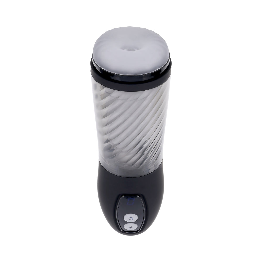 Playboy Whirlwind Rechargeable Thrusting and Spinning Stroker