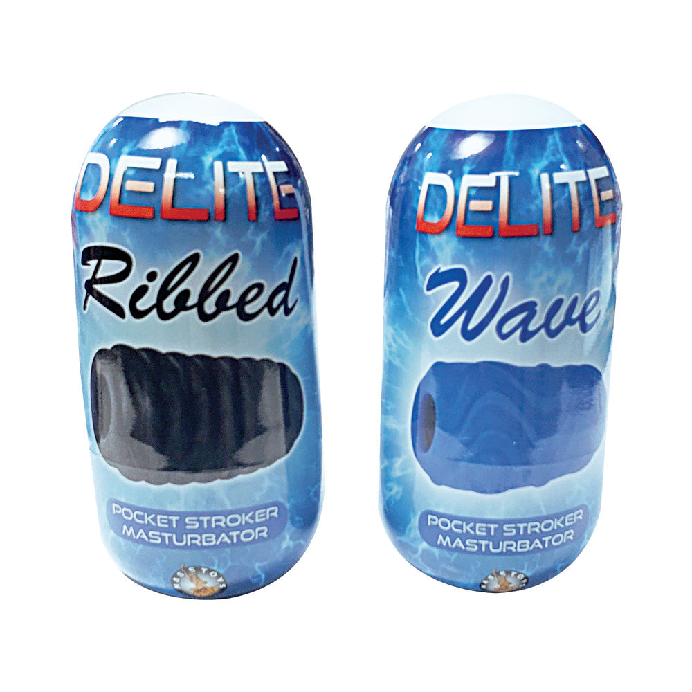 Delite Pocket Stroker Masturbators Display