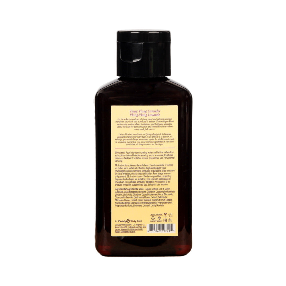 Earthly Body At Night Aphrodisiac Bubble Bath Ylang Ylang Lavender 2 oz.