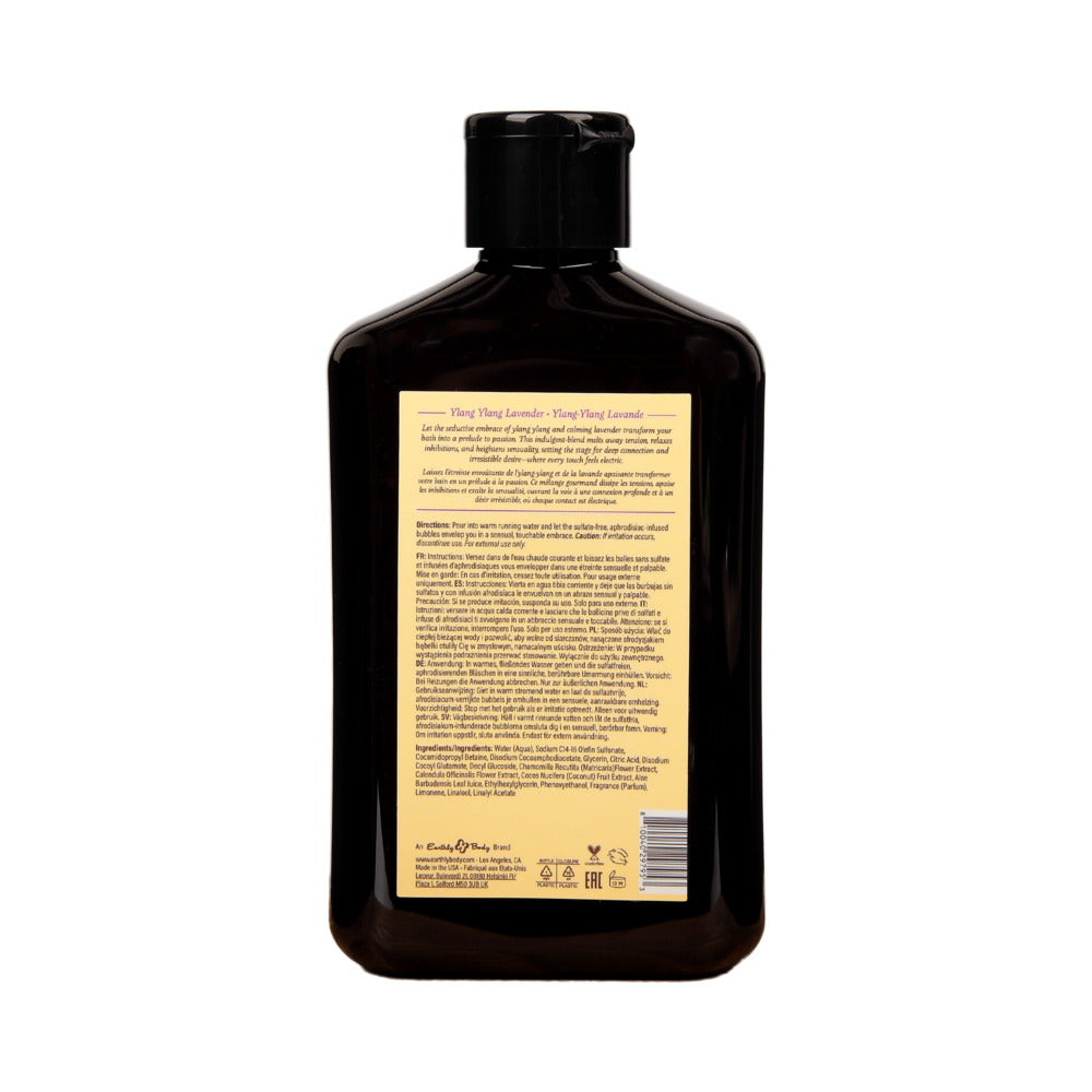 Earthly Body At Night Aphrodisiac Bubble Bath Ylang Ylang Lavender 8.4 oz.