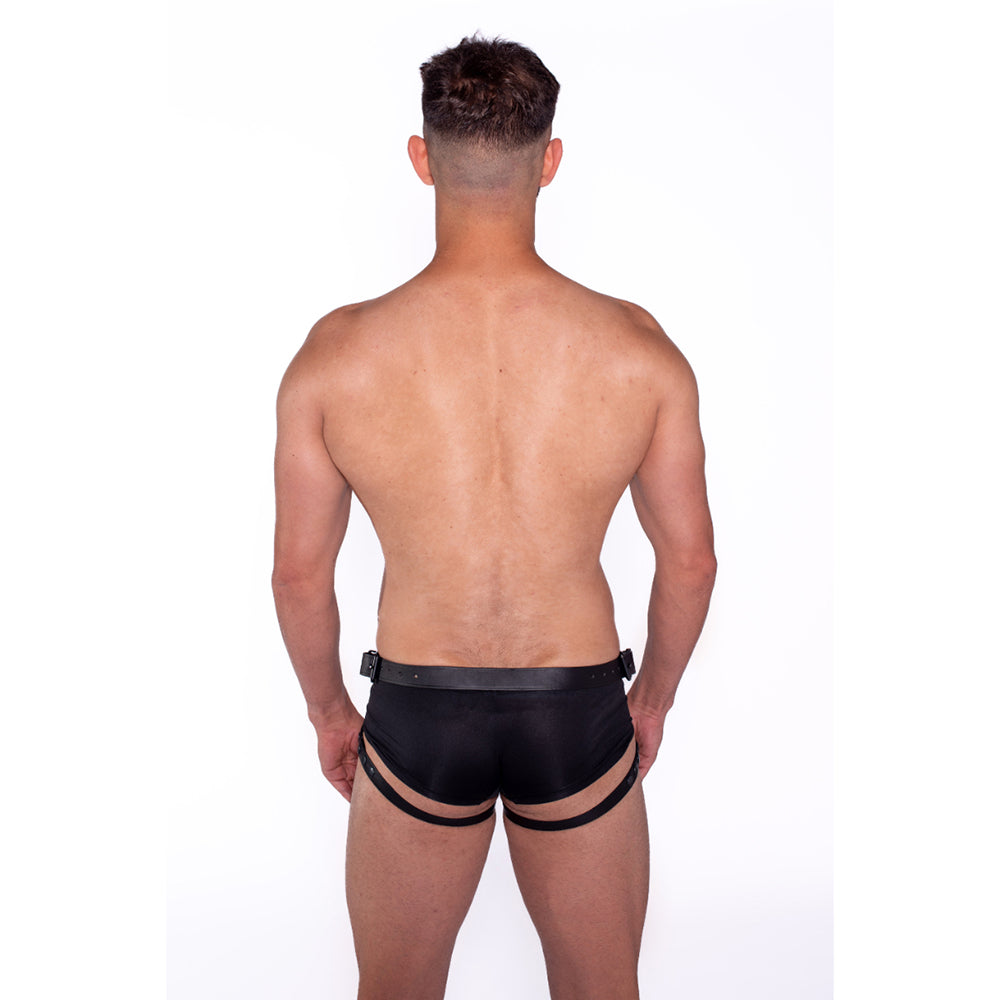 Prowler RED Leather Dong Harness 2XL