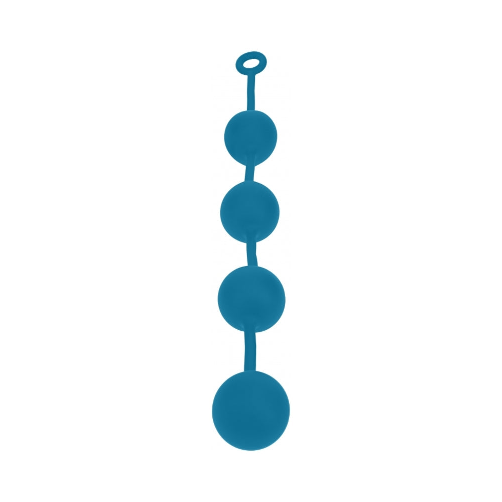 LEVELZ Round Silicone Anal Balls XXLarge 60 mm Teal