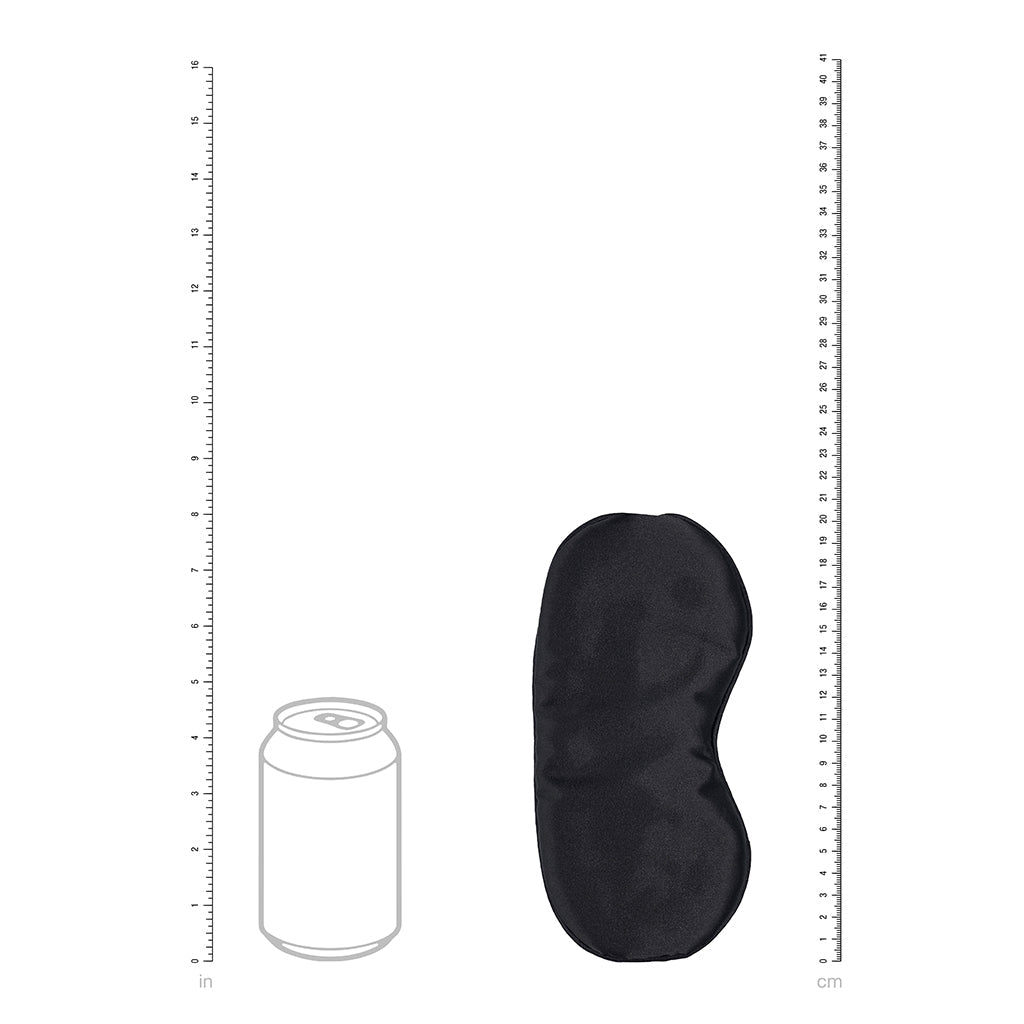 Ouch! Satin Mask Black