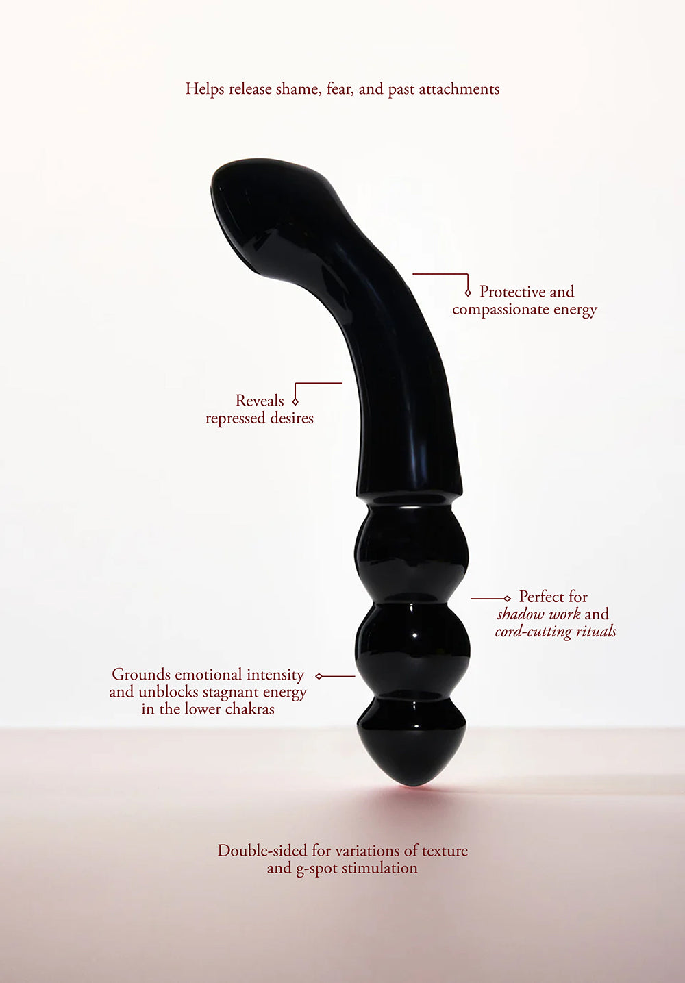 Chakrubs Xaga Viper Obsidian Wand