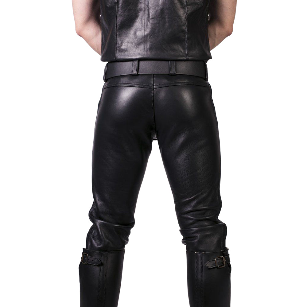Prowler RED Leather Jeans Black 38 in.