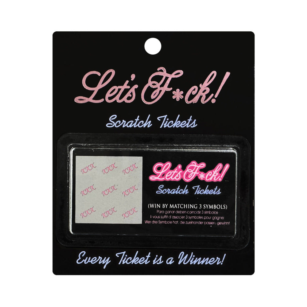 Let''s F*ck Scratch Tickets 8/Pk