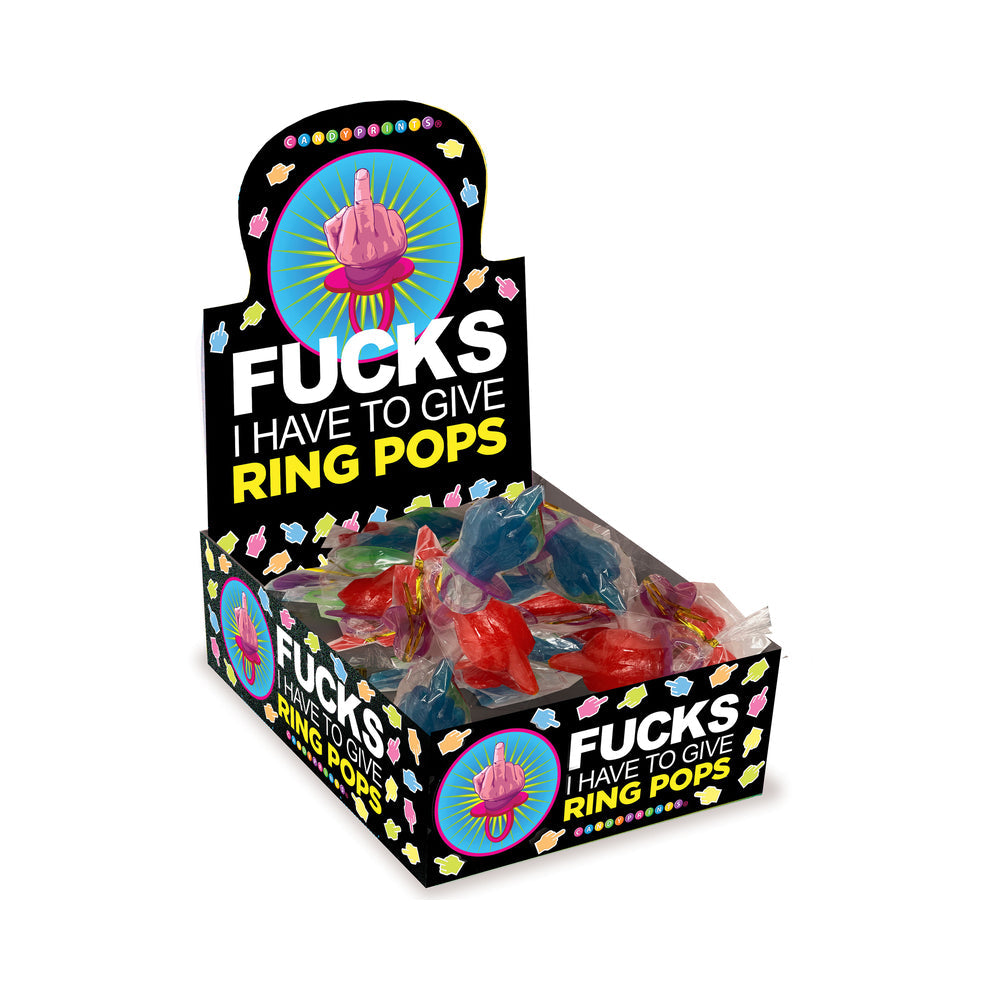 Last Fuck Ring Pop 30-Piece Display