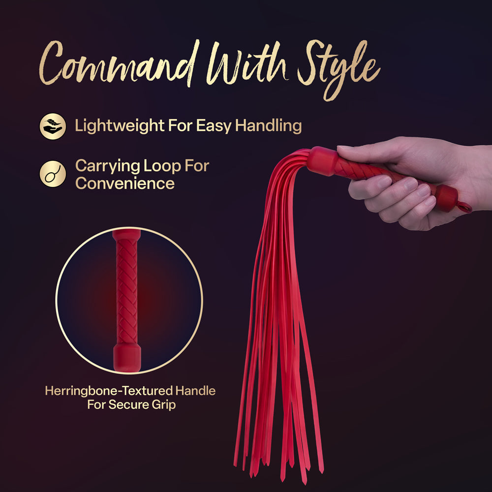 Temptasia Ardor Flogger Red