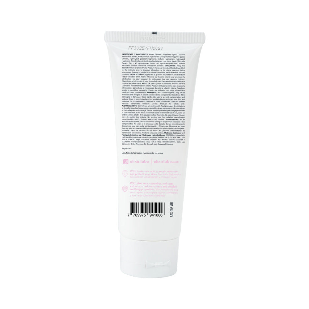 Elixir Lubricant Sensitive Skin