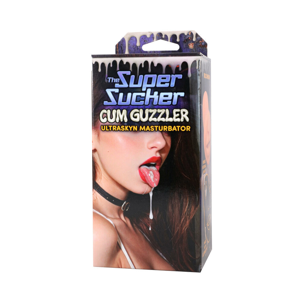 The Super Sucker Cum Guzzler ULTRASKYN Masturbator Vanilla
