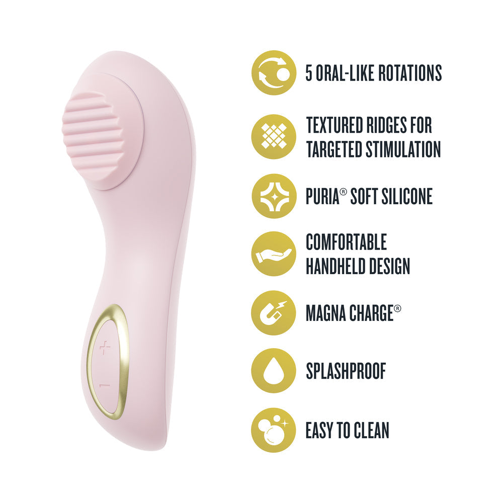Delice Dahlia Stimulating Personal Massager Pink