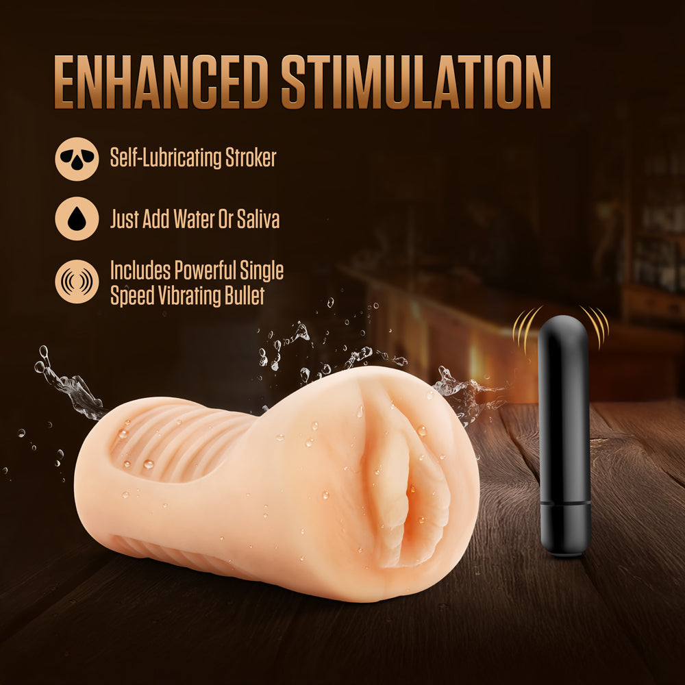 EnLust Georgia Male Masturbator with Bullet Vibrator