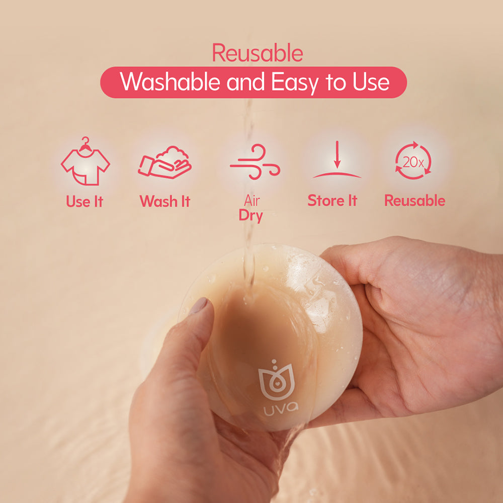 UVA Circular Nipple Covers Caramel