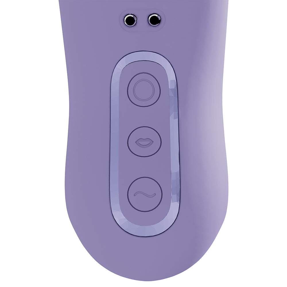 VIVE Dolce Callalily G-Spot Tapping with Tongue Stimulator & Breast/Vulva Pump