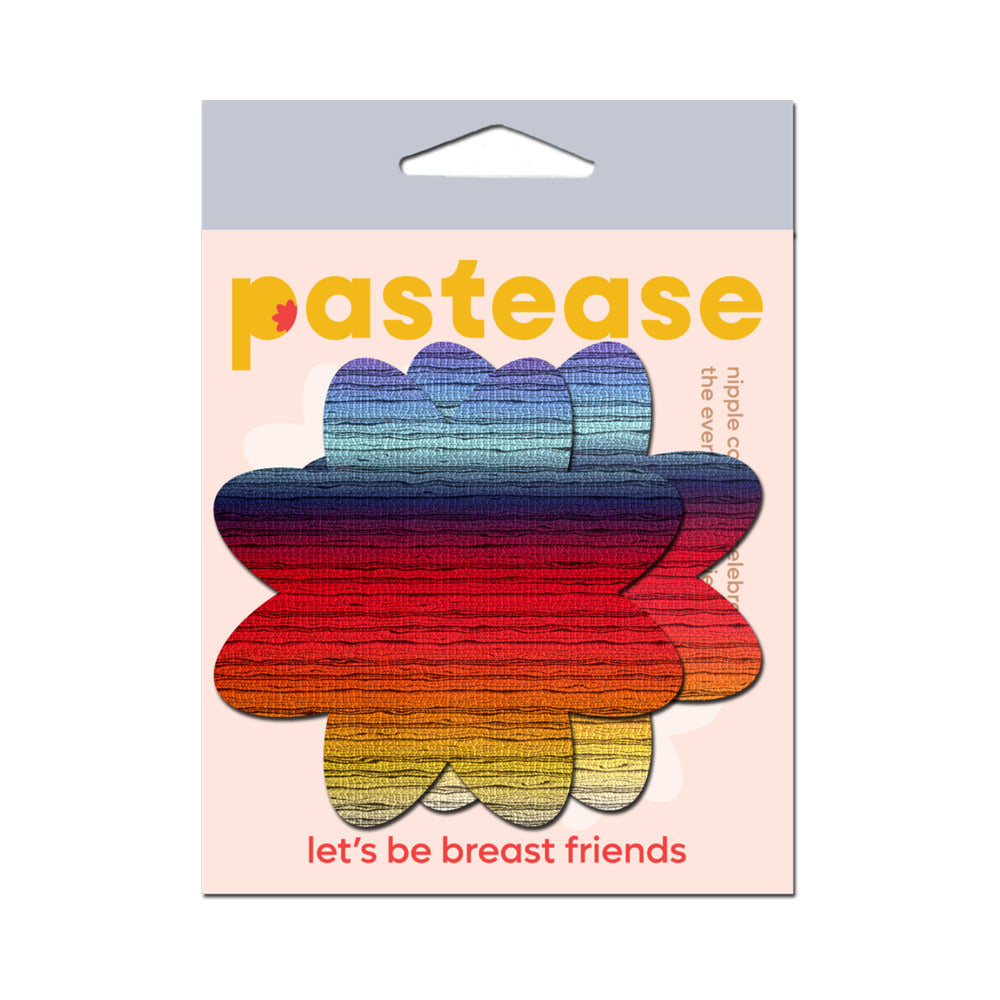 Pastease Retro Horizon Color Petal Breast Pasties
