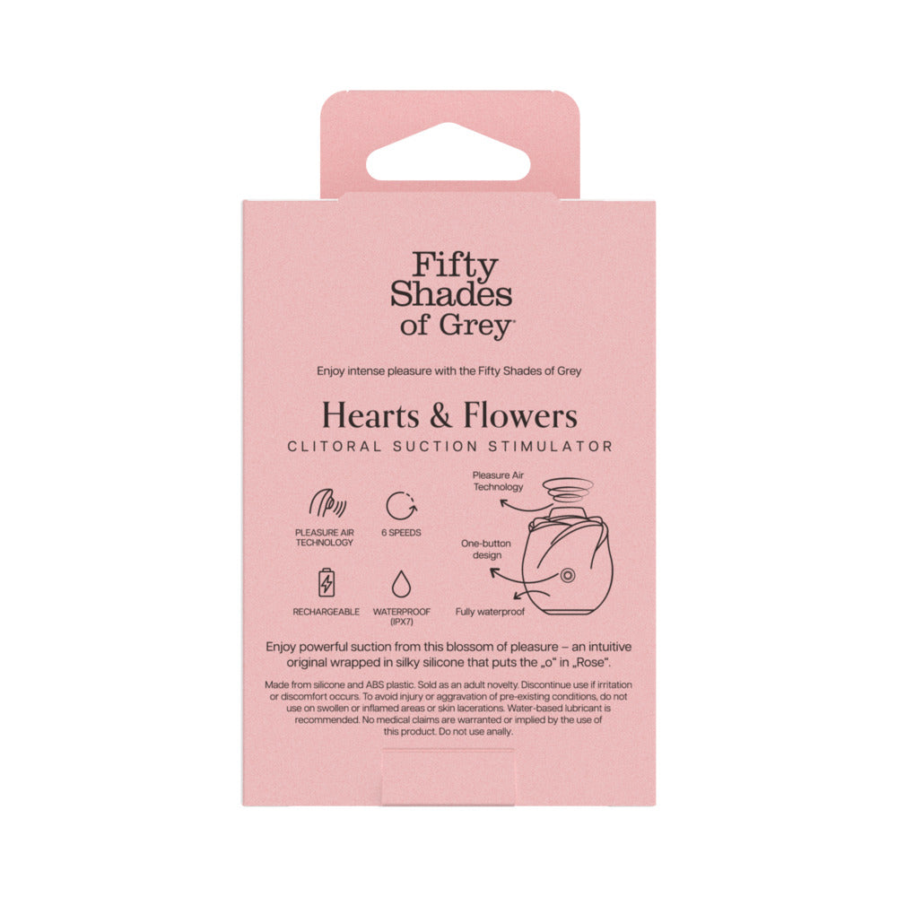 Fifty Shades of Grey Hearts & Flowers Rose 2.0