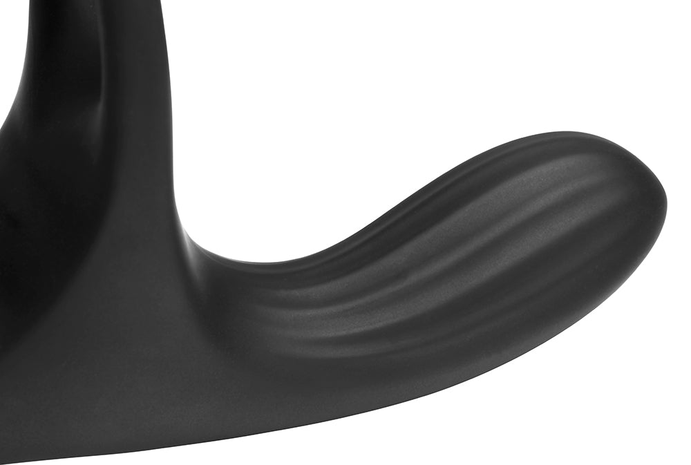 JOCK Enhancers Triple Rush Vibrating C-Ring&Anal Plug w/ Remote