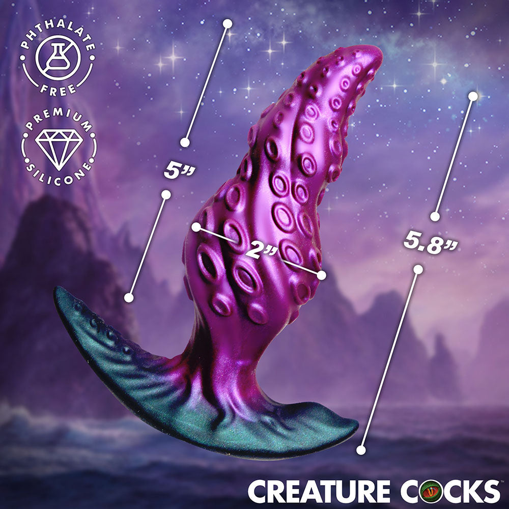 Creature Cocks Octo-Twist Silicone Anal Plug