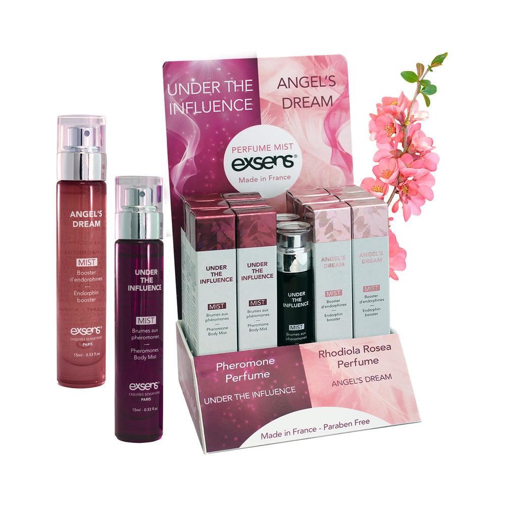 Exsens Pheromone Mist Filled POS Display (13 Pieces & 2 Testers)