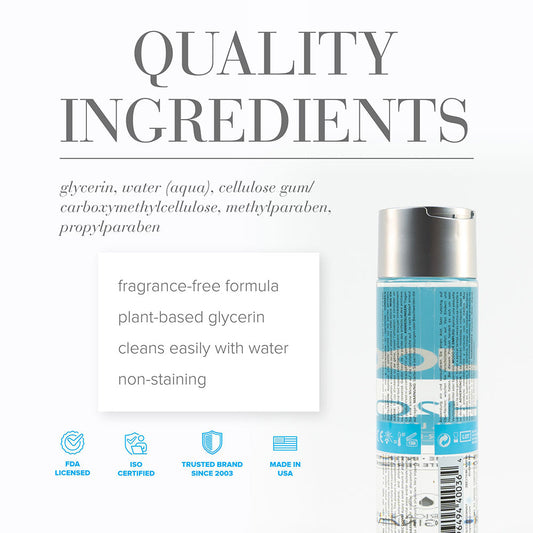 JO H2O Original Water-Based Lubricant 8 oz. - product photo 2