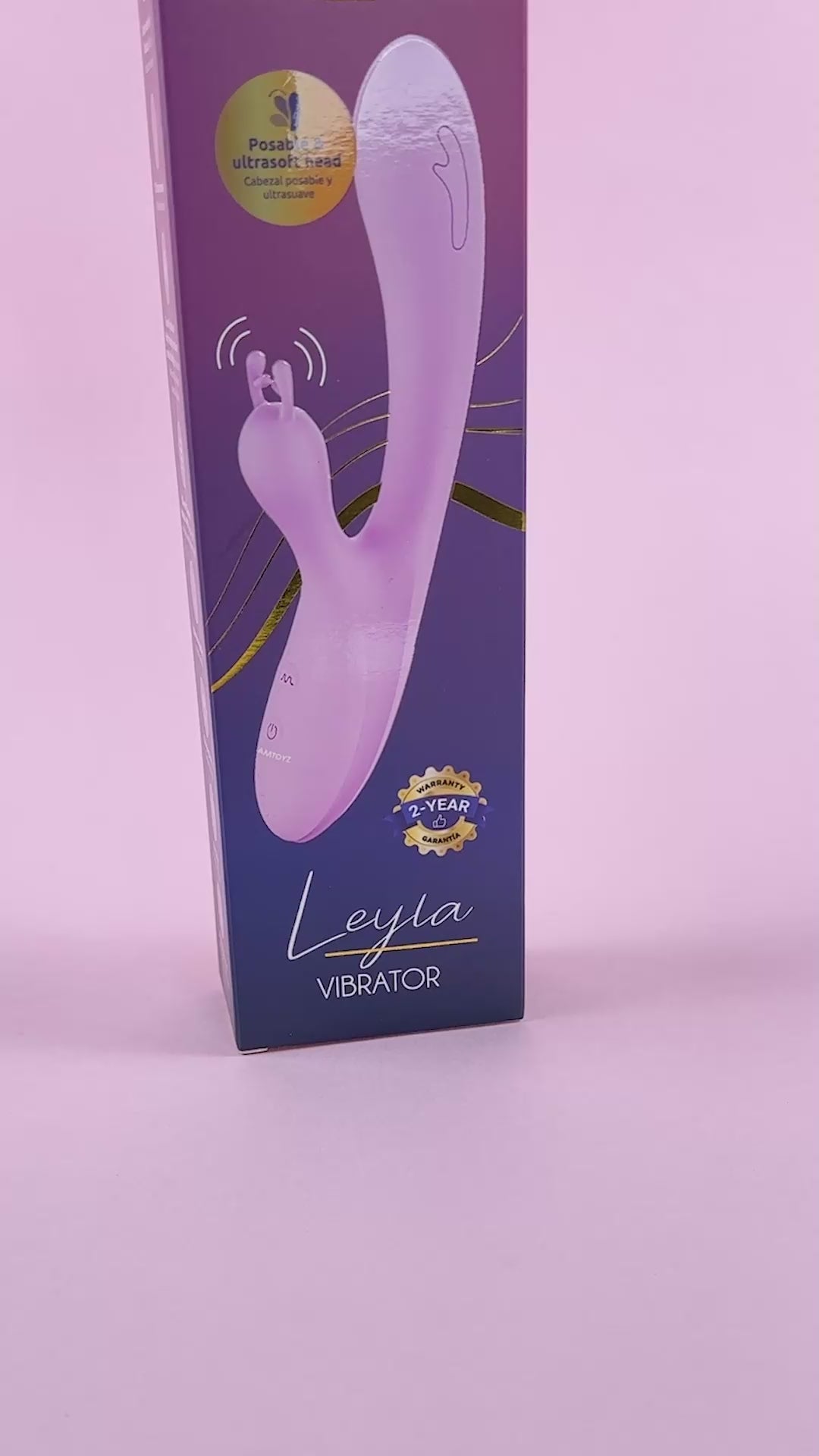 Camtoyz Majestic Leyla Soft Posable Rabbit Vibrator