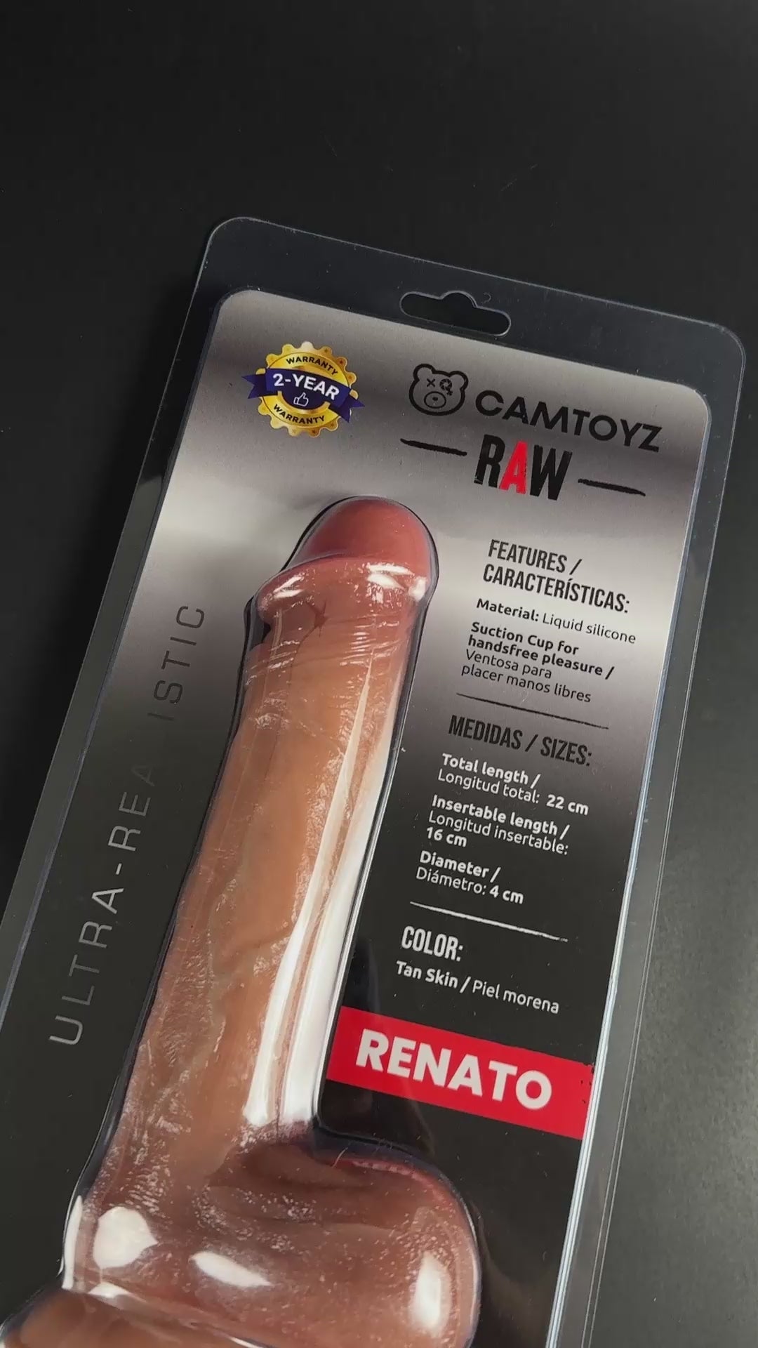 Camtoyz Ultra Realistic Dildo Renato