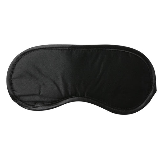 Sportsheets Sex & Mischief Satin Blindfold Black - product photo 2