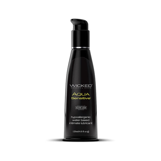 Wicked Aqua Sensitive Water-Based Lubricant 4 oz. - product photo