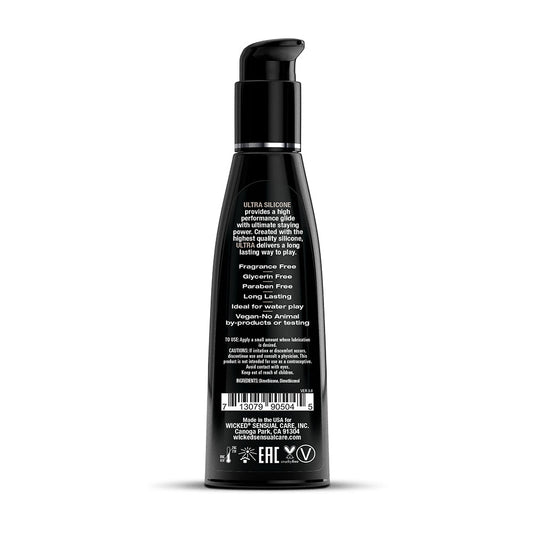 Wicked Ultra Silicone Lubricant 4 oz. - product photo 2