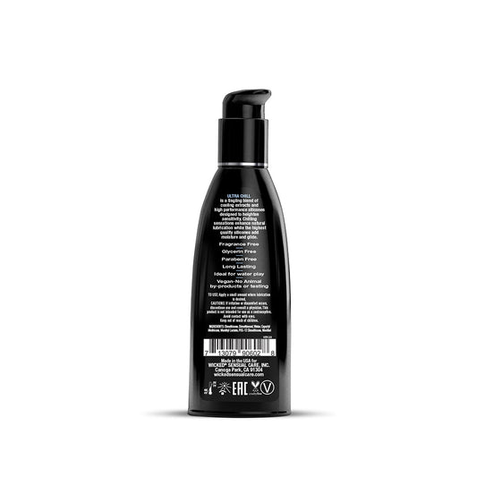 Wicked Ultra Chill Cooling Silicone Lubricant 2 oz. - product photo 2