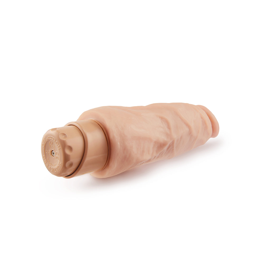 Dr. Skin Cock Vibe 9 Realistic 7.5 in. Vibrating Dildo Beige