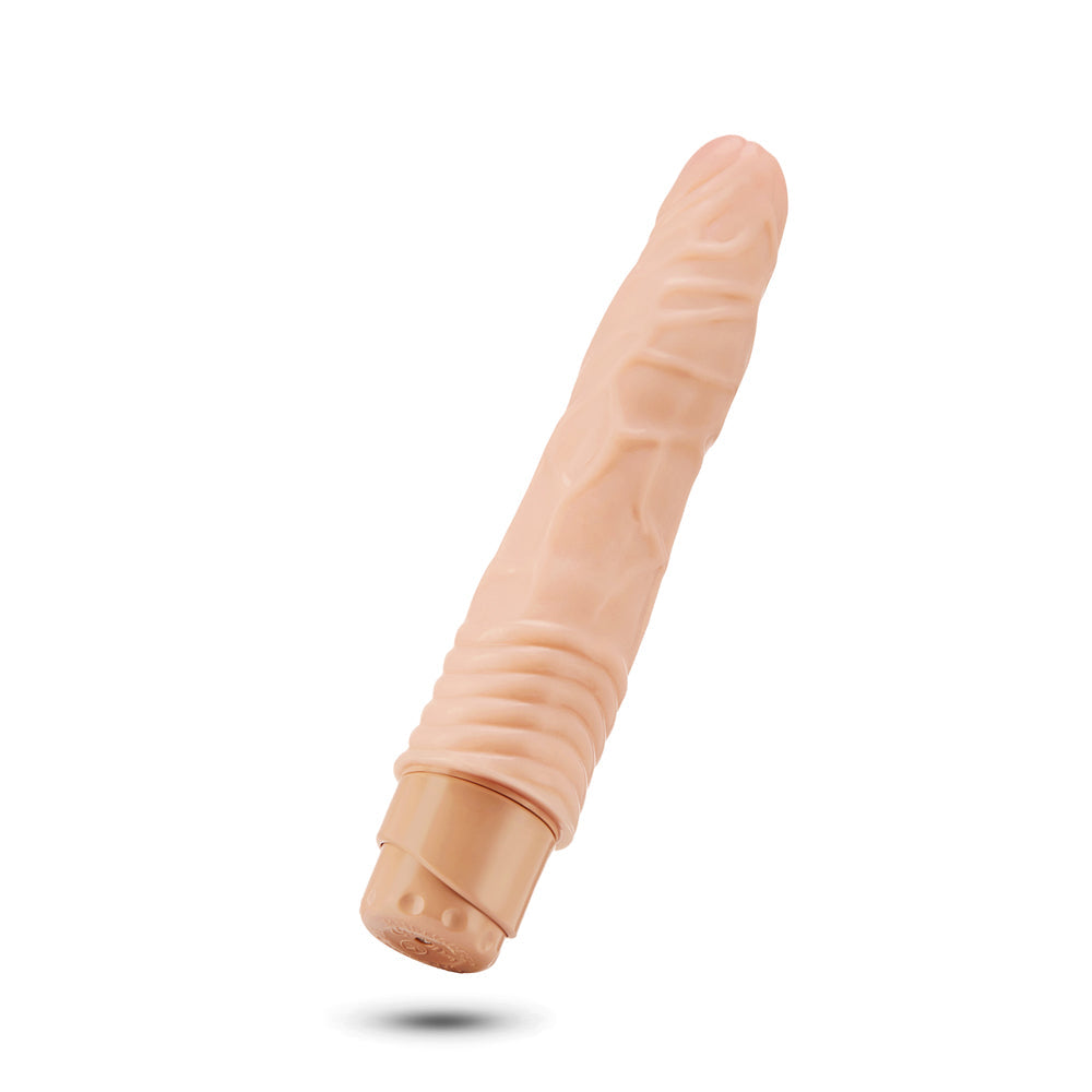 Dr. Skin Cock Vibe 2 Realistic 9 in. Vibrating Dildo Beige