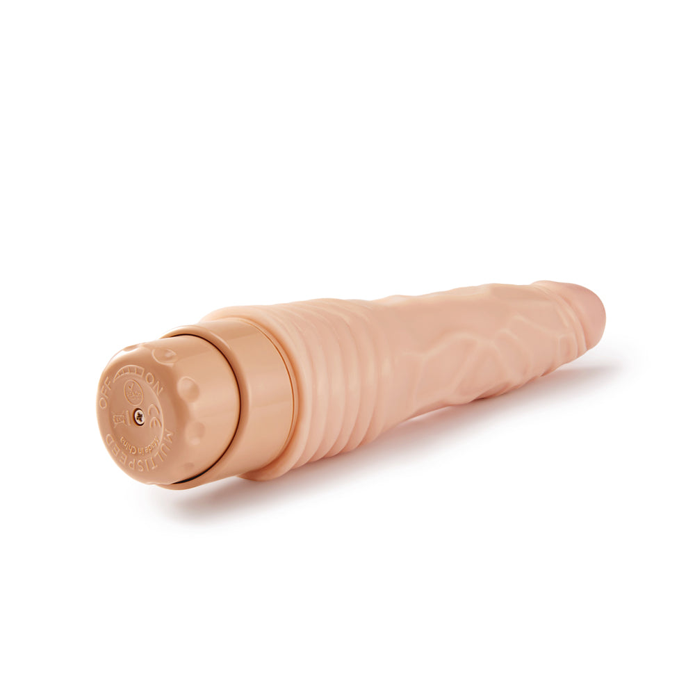 Dr. Skin Cock Vibe 2 Realistic 9 in. Vibrating Dildo Beige