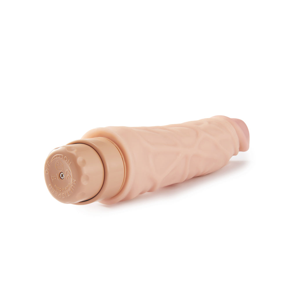 Dr. Skin Cock Vibe 10 Realistic 8.5 in. Vibrating Dildo Beige
