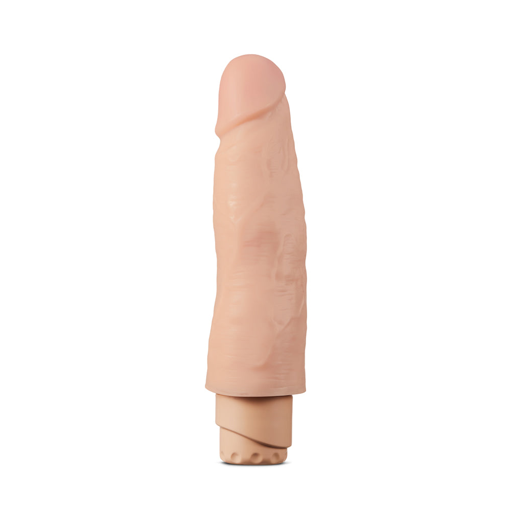 Dr. Skin Cock Vibe 14 Realistic 8 in. Vibrating Dildo Beige