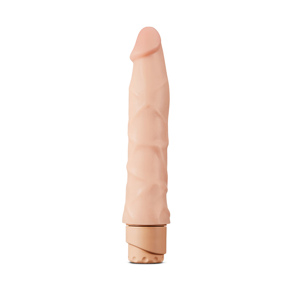 Dr. Skin Cock Vibe 1 Realistic 9 in. Vibrating Dildo Beige