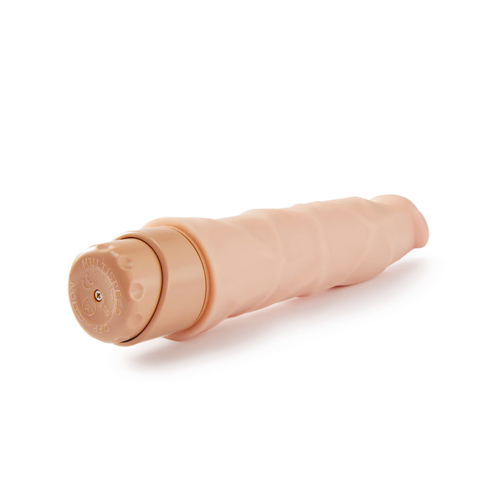 Dr. Skin Cock Vibe 1 Realistic 9 in. Vibrating Dildo Beige